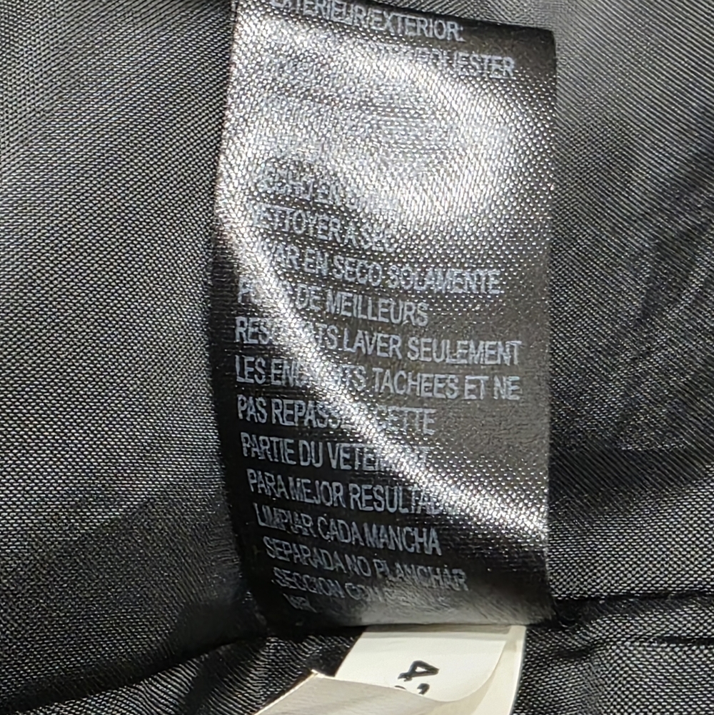 Tahari Luxe Black Blazer Jacket With Beads Size 12 - Picture 14 of 16